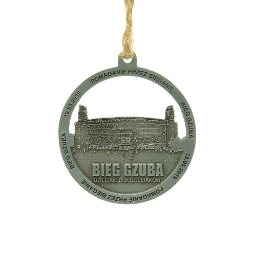 Medal 3D z galwanizacją brązową — komplet nagród na podium zawodów