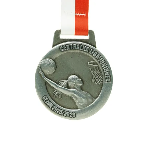 Medal odlewany ze stopu ZNAL — wysoka szczegółowość detalu i trwałe wykończenie