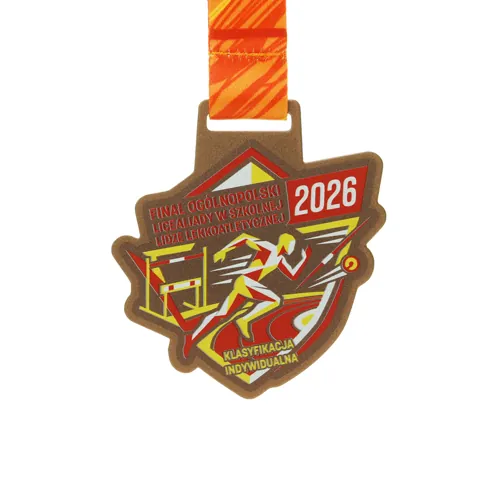 Medal sportowy ze stali — precyzyjne cięcie laserowe i grawer personalizowany