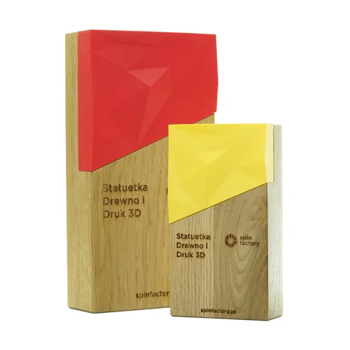 Statuetka 3D z reliefem — nagroda dla klubu lub federacji sportowej