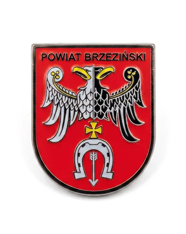 Pins metalowy z nadrukiem UV — firmowy gadżet reklamowy na targi i eventy