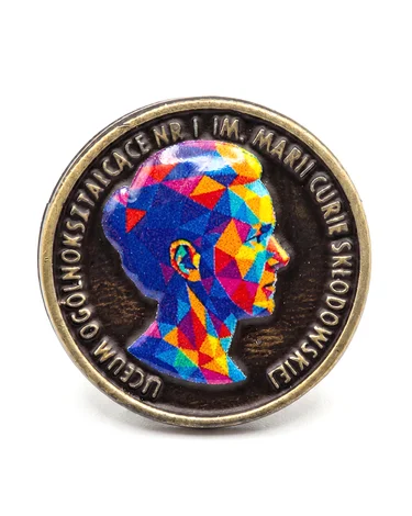 Pins metalowy festiwalowy — gadżet kolekcjonerski na event lub targi na zamówienie
