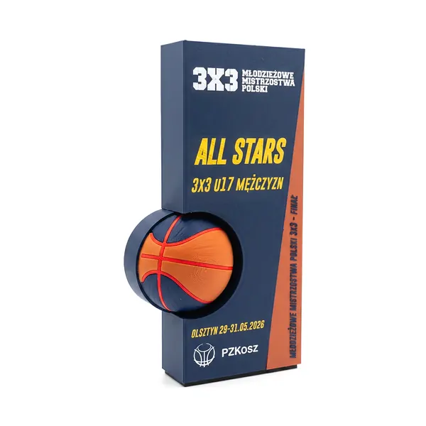 Statuetka 3D All Stars — prestiżowa nagroda zbiorowa dla wyróżnionych zawodników na zamówienie Spinfactory