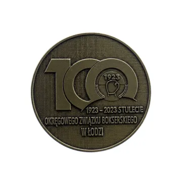 Coin kolekcjonerski ze stopu ZNAL — ekskluzywna pamiątka na jubileusz lub galę firmową