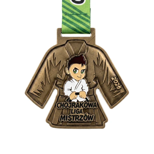Medal odlewany sportowy — nagroda dla zwycięzcy zawodów na zamówienie